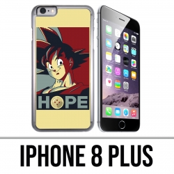 Coque iPhone 8 PLUS - Dragon Ball Hope Goku