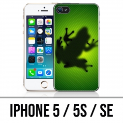 Coque iPhone 5 / 5S / SE - Grenouille Feuille