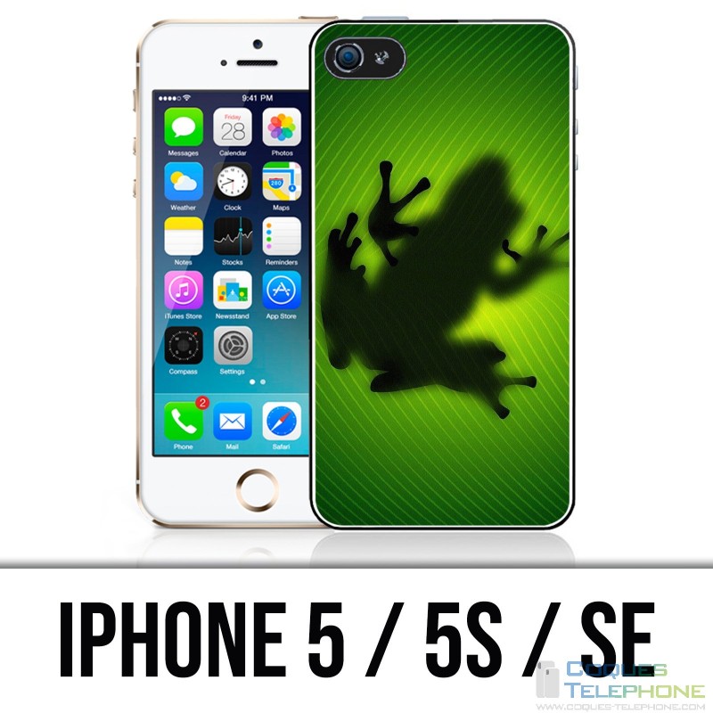 Custodia per iPhone 5 / 5S / SE - Foglia di rana
