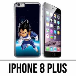 Coque iPhone 8 PLUS - Dragon Ball Vegeta Espace