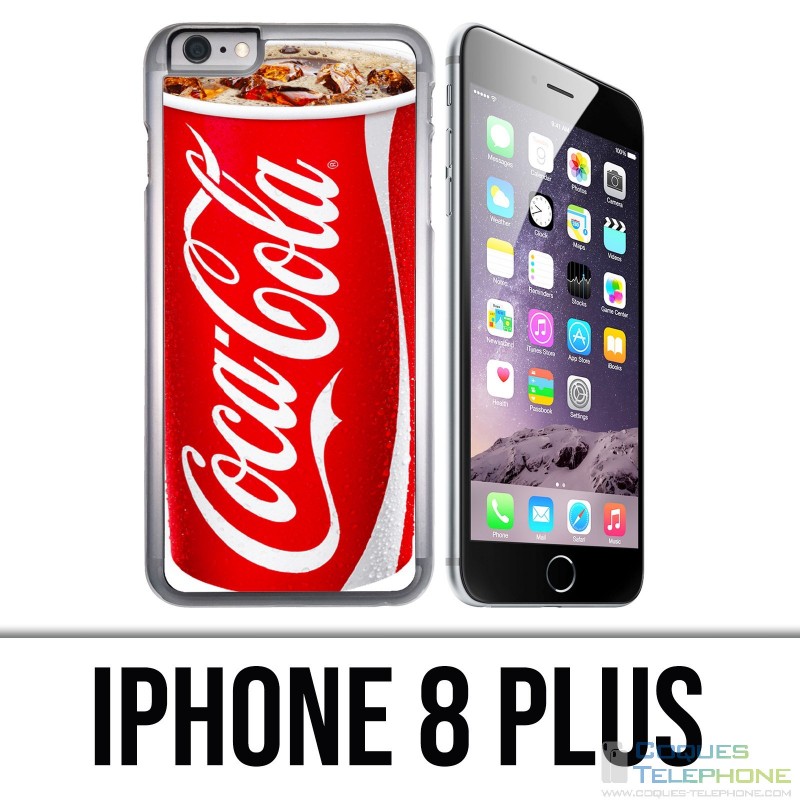 Custodia per iPhone 8 Plus: Fast Food Coca Cola