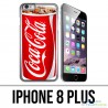 IPhone 8 Plus Fall - Schnellimbiss-Coca Cola