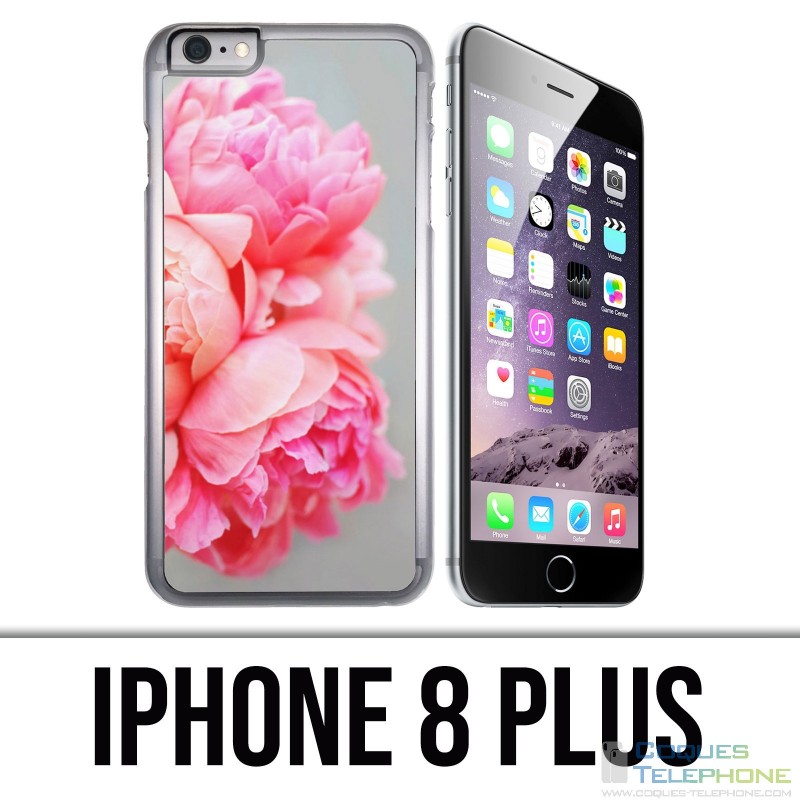 Coque iPhone 8 Plus - Fleurs