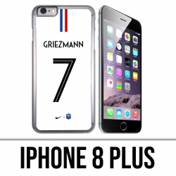 Custodia per iPhone 8 Plus - Maglia calcio France Griezmann