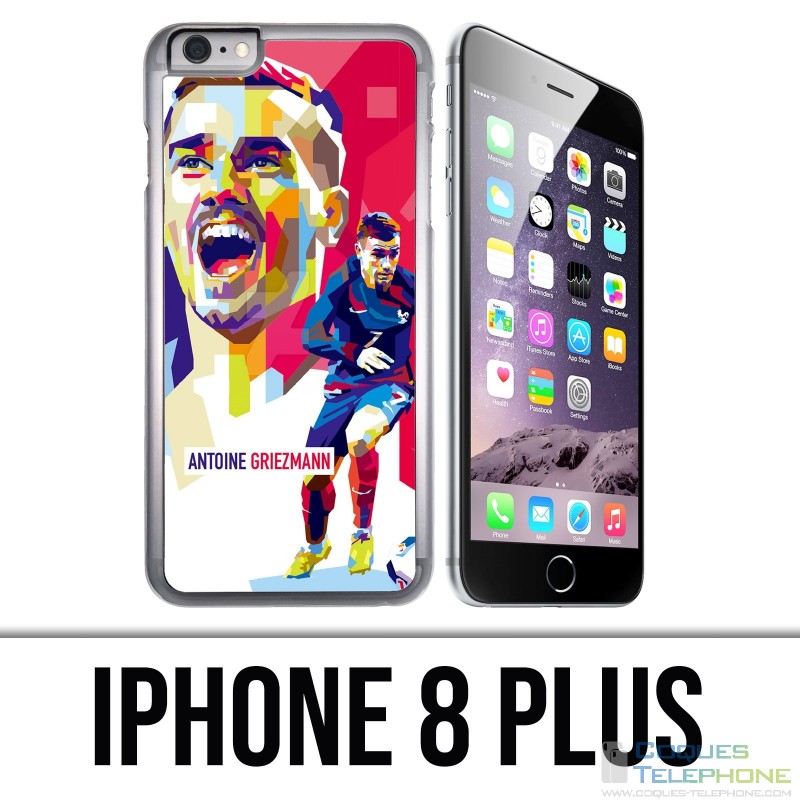 Custodia per iPhone 8 Plus: Football Griezmann