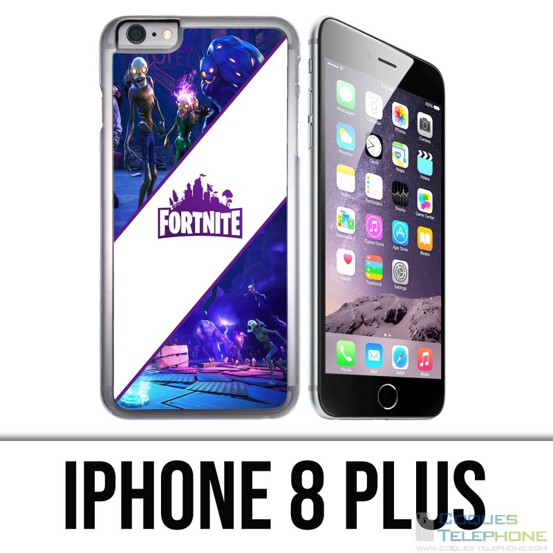 Coque iPhone 8 PLUS - Fortnite