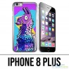 Funda para iPhone 8 Plus - Fortnite Logo Glow