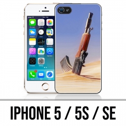 IPhone 5 / 5S / SE case - Gun Sand