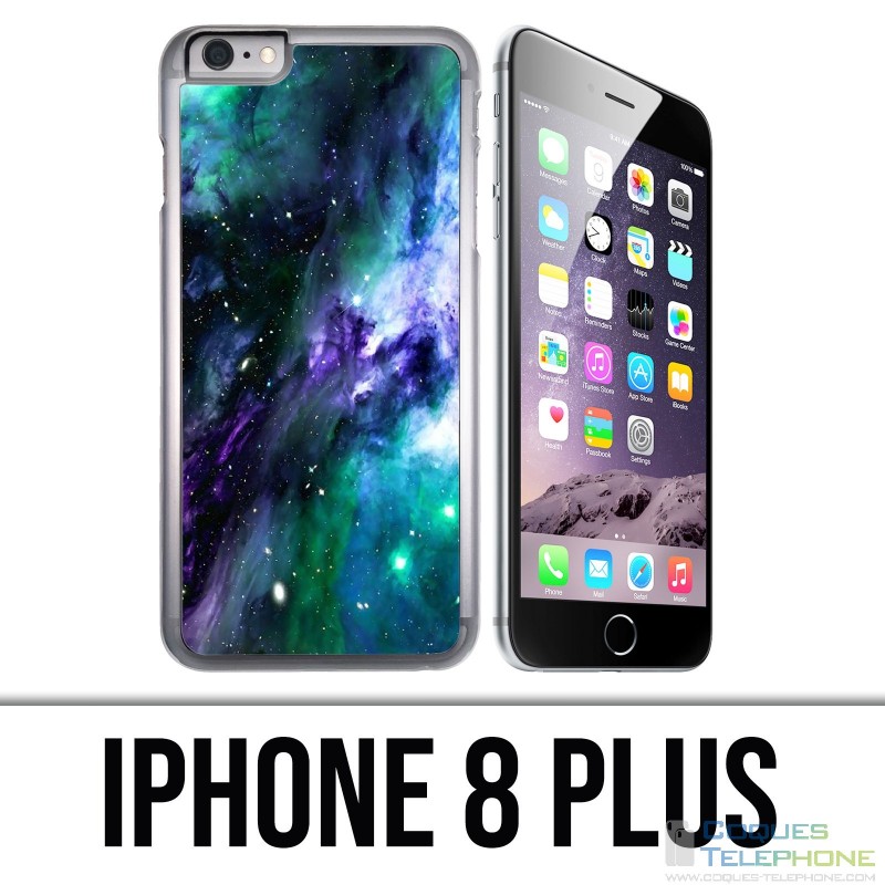 IPhone 8 Plus Case - Blue Galaxy