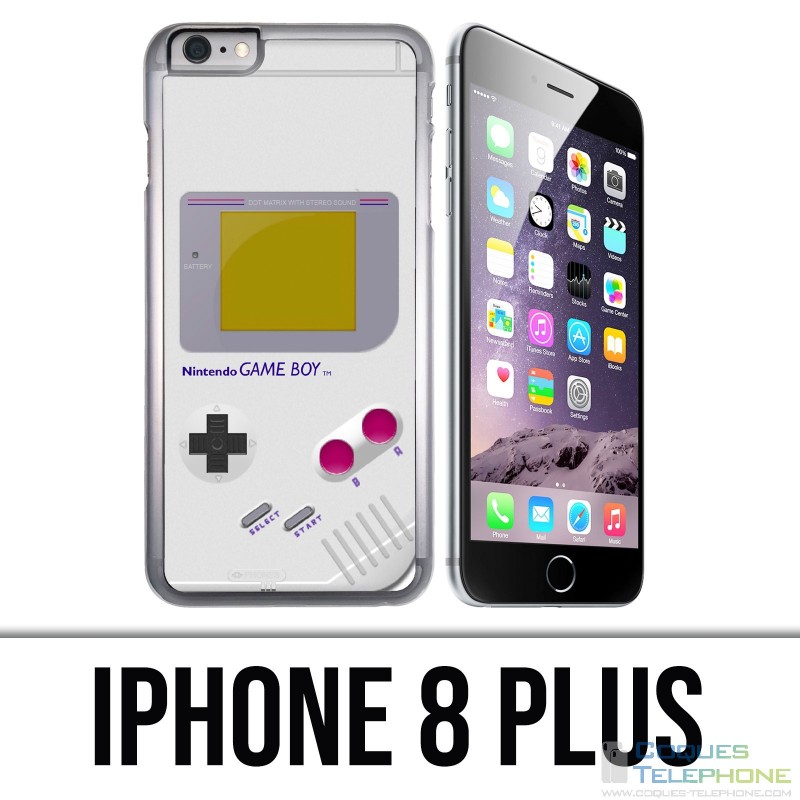 Custodia per iPhone 8 Plus - Game Boy Classic