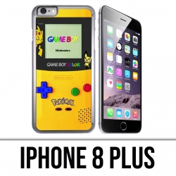 Custodia per iPhone 8 Plus - Game Boy Color Pikachu Yellow Pokeì lun