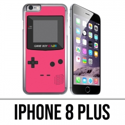 Custodia per iPhone 8 Plus - Game Boy Colore rosa