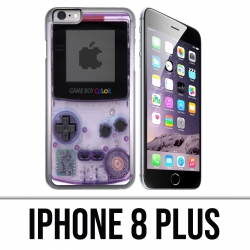 Funda iPhone 8 Plus - Game Boy Color Violeta