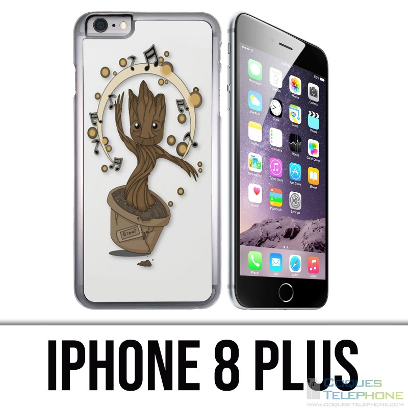 Coque iPhone 8 PLUS - Gardiens De La Galaxie Groot