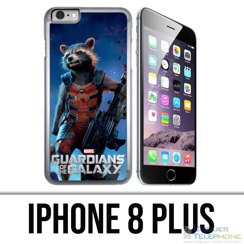 Coque iPhone 8 PLUS - Gardiens De La Galaxie