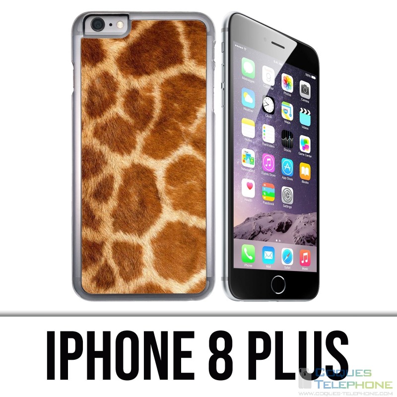 Coque iPhone 8 PLUS - Girafe