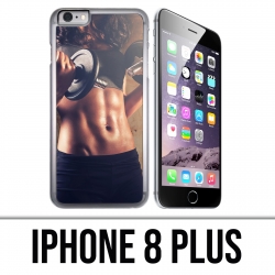 Coque iPhone 8 Plus - Girl Musculation