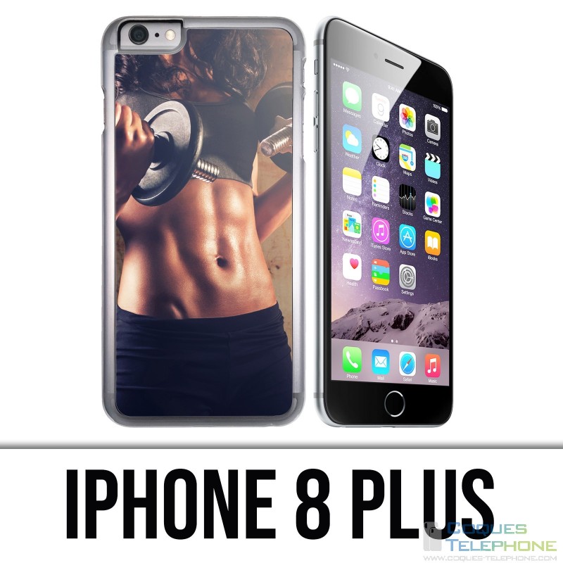 Funda iPhone 8 Plus - Bodybuilding Girl
