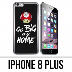 Funda para iPhone 8 Plus - Hazte grande o ve a casa culturismo