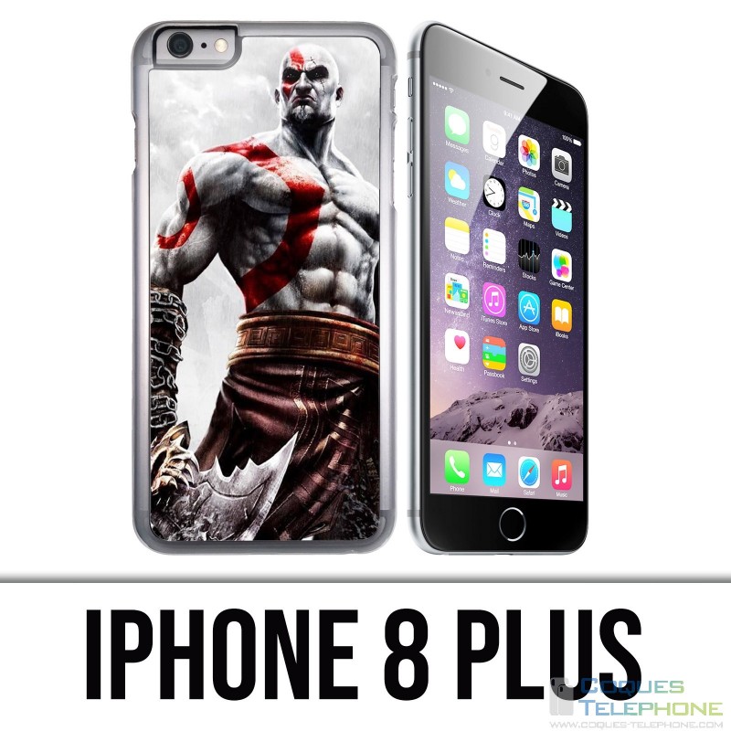Coque iPhone 8 PLUS - God Of War 3