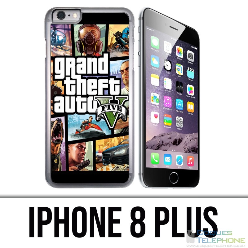 Funda iPhone 8 Plus - Gta V