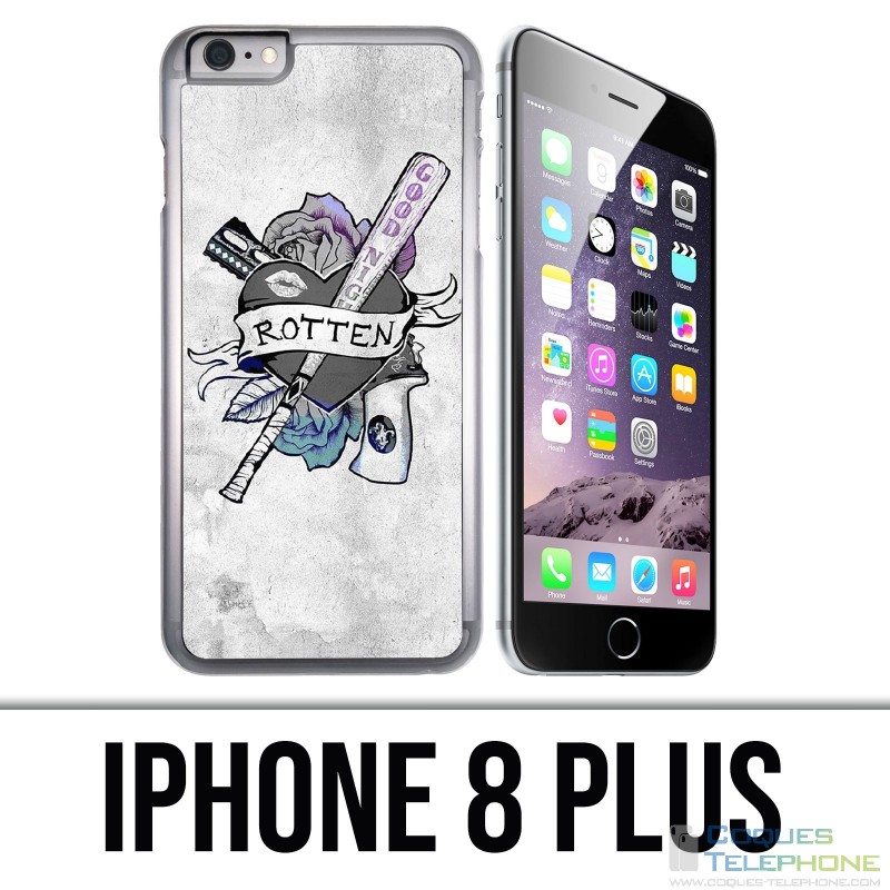 Custodia per iPhone 8 Plus - Harley Queen Rotten