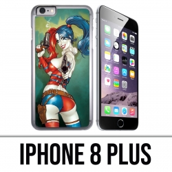 Coque iPhone 8 PLUS - Harley Quinn Comics