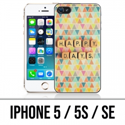 Funda iPhone 5 / 5S / SE - Happy Days