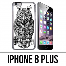 IPhone 8 Plus Hülle - Owl Azteque