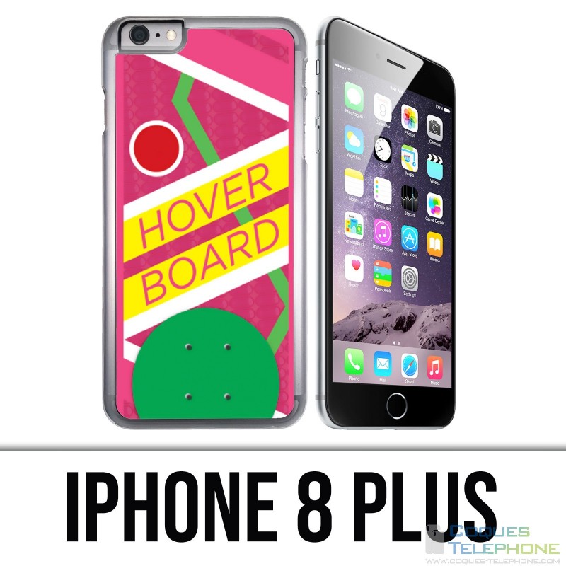 Coque iPhone 8 PLUS - Hoverboard Retour Vers Le Futur