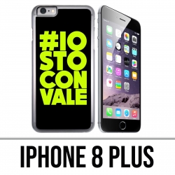 Schutzhülle für das iPhone 8 Plus - Io Sto Con Vale Valentino Rossi motogp