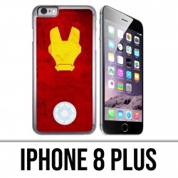Funda iPhone 8 Plus - Iron Man Art Design