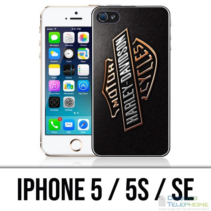Coque iPhone 5 / 5S / SE - Harley Davidson Logo 1