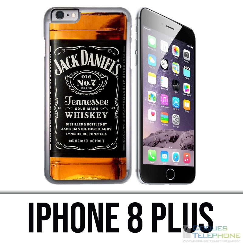 Funda iPhone 8 Plus - Botella Jack Daniels