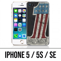 Coque iPhone 5 / 5S / SE - Harley Davidson Logo