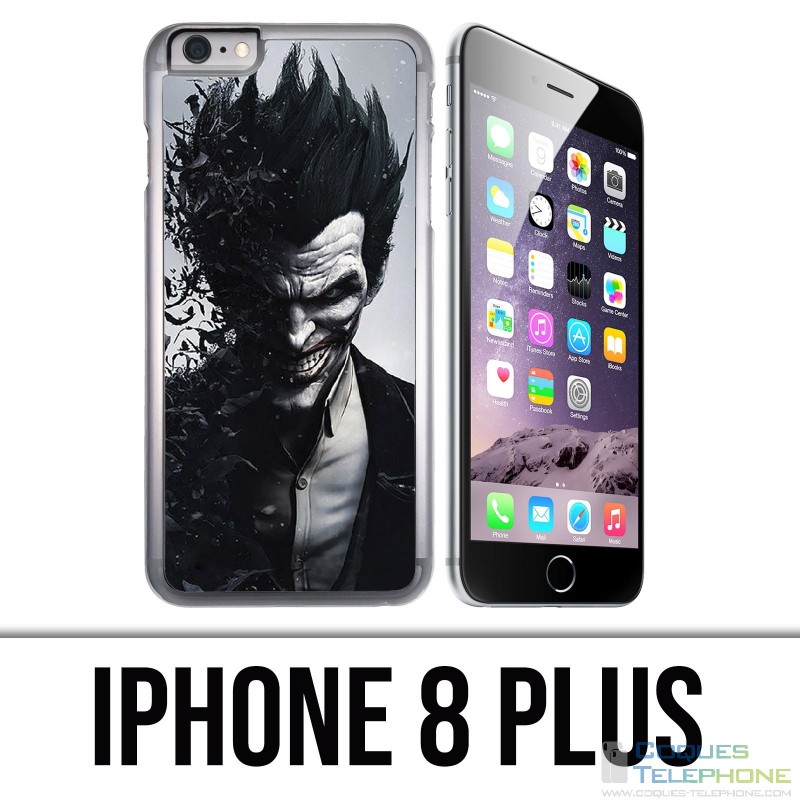 Coque iPhone 8 PLUS - Joker Chauve Souris