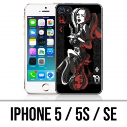 Coque iPhone 5 / 5S / SE - Harley Queen Carte