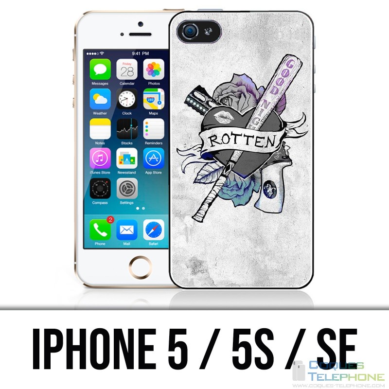 IPhone 5 / 5S / SE case - Harley Queen Rotten