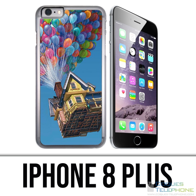 Funda iPhone 8 Plus - Los globos de la casa superior