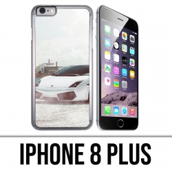 Coque iPhone 8 PLUS - Lamborghini Voiture