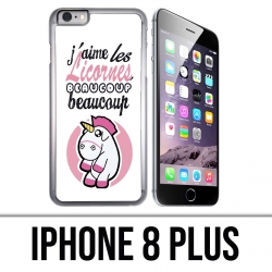 Funda iPhone 8 Plus - Unicornios