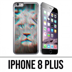 IPhone 8 Plus Hülle - Lion 3D