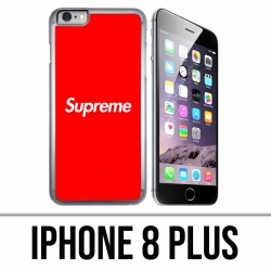Coque iPhone 8 PLUS - Logo Supreme