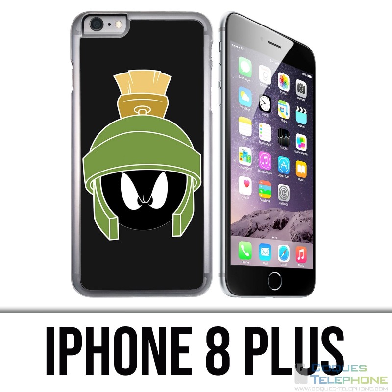 Coque iPhone 8 PLUS - Looney Tunes Marvin Martien