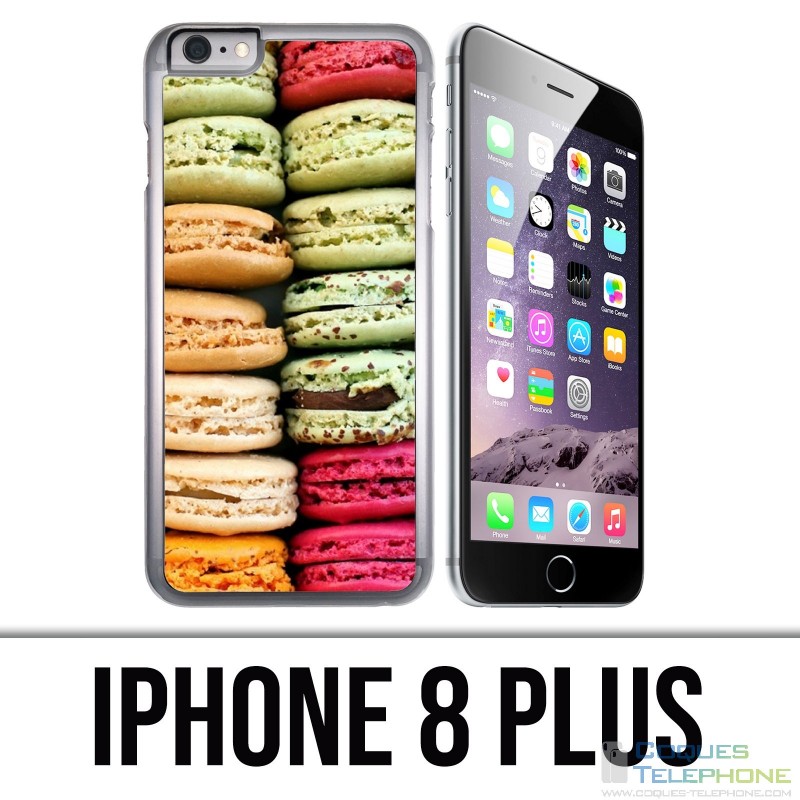Coque iPhone 8 Plus - Macarons