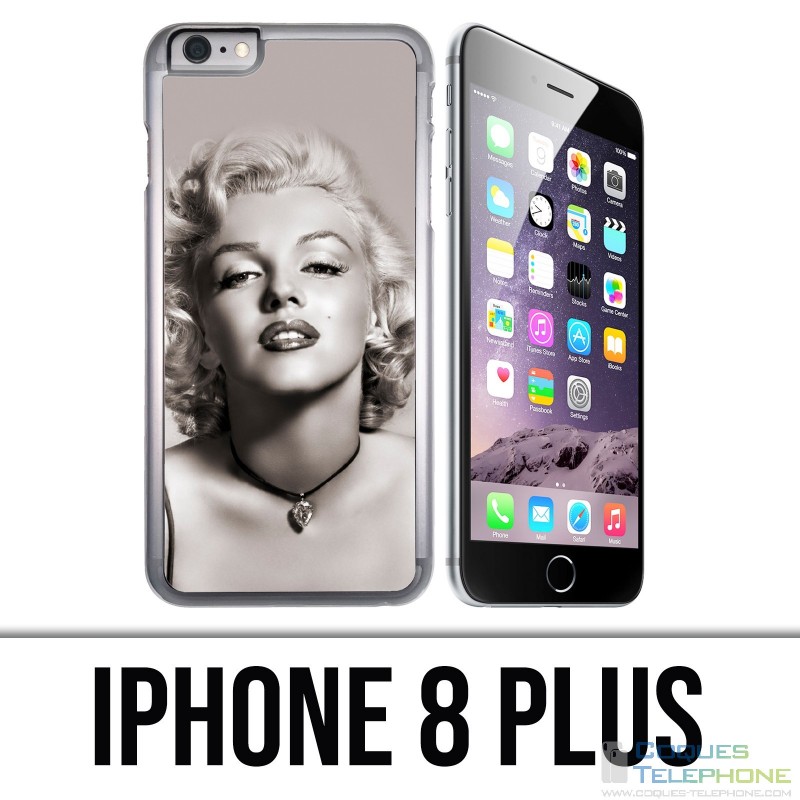 Custodia per iPhone 8 Plus - Marilyn Monroe