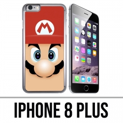 Coque iPhone 8 PLUS - Mario Face