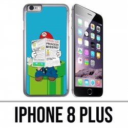 Coque iPhone 8 PLUS - Mario Humour