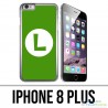 Custodia per iPhone 8 Plus - Mario Logo Luigi