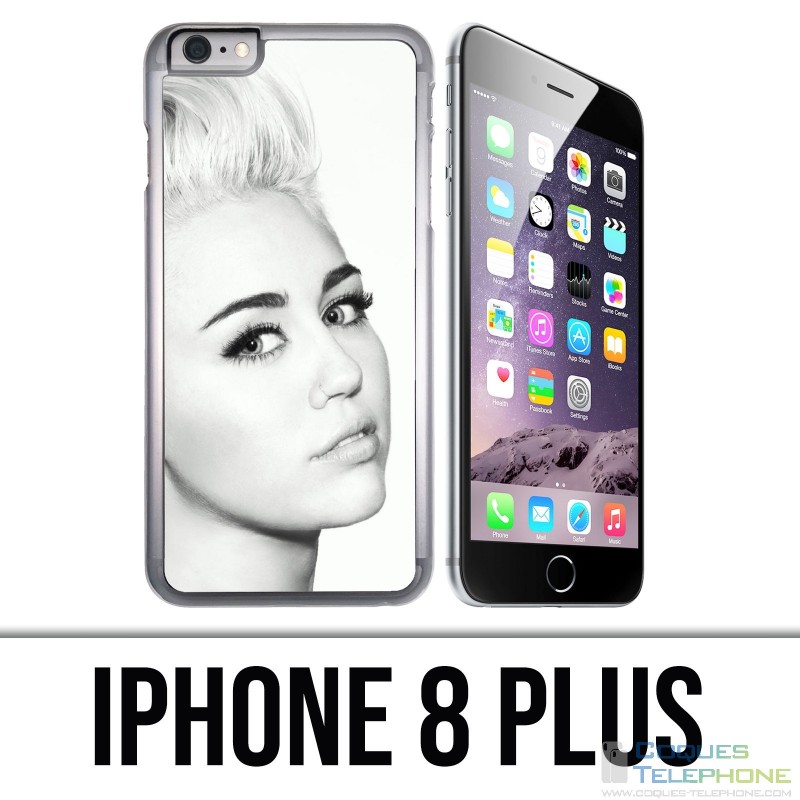 Coque iPhone 8 PLUS - Miley Cyrus